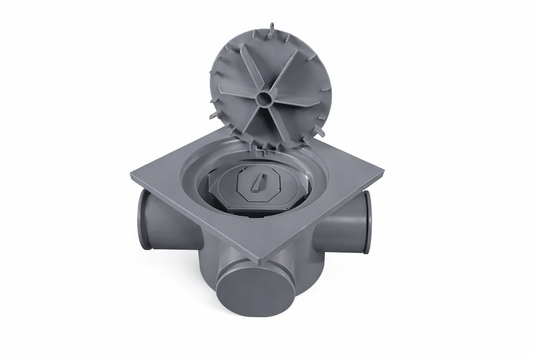 Multi-Floor Trap 4 Way With Top Tile