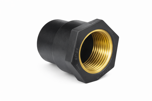 PVC F Socket 25 PN11 Brass
