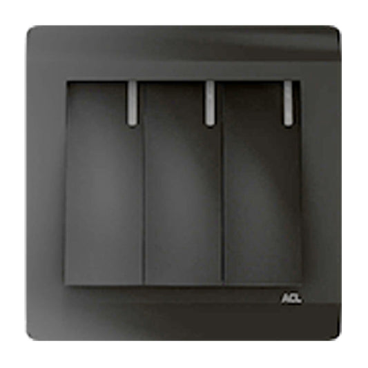 ACL Elegance Grey 3Gang 2Way