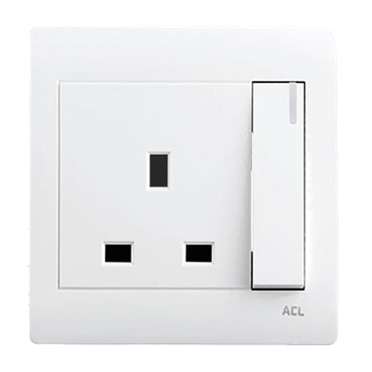 ACL Elegance White 13Amp Socket